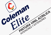 Coleman Elite, pintura vinil acrilica