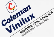 Coleman Vinilux, pintura vinil acrilica